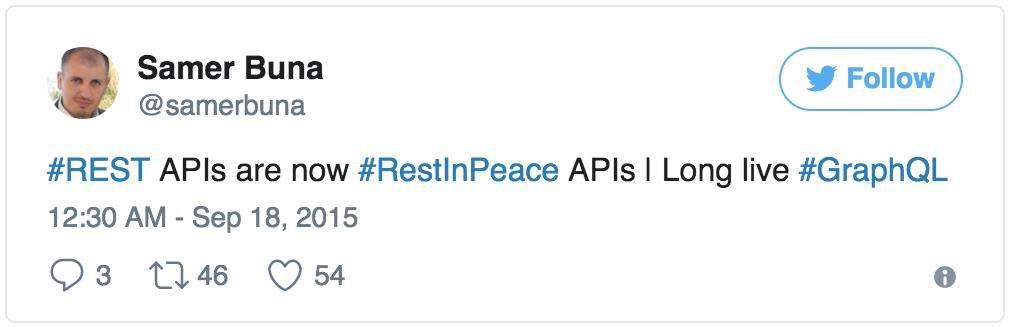 安息吧 REST API，GraphQL 长存